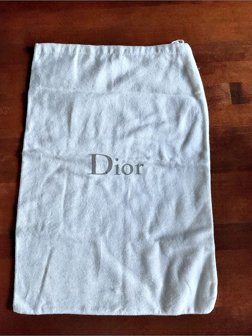 Dior White Cosmetic Pouch